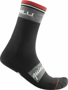 Castelli Quindici Soft Merino Sock Black L/XL Fahrradsocken