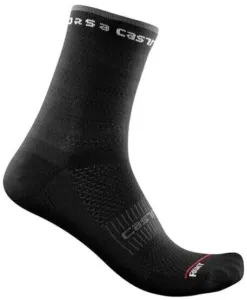 Castelli Rosso Corsa W 11 Sock Black S/M