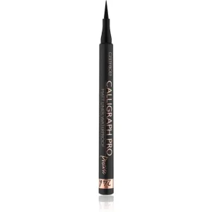 Catrice Calligraph Pro Precise 24h Matt wasserfester Eyeliner in Stiftform Farbton 010 Intense Black Waterproof 1,2 ml
