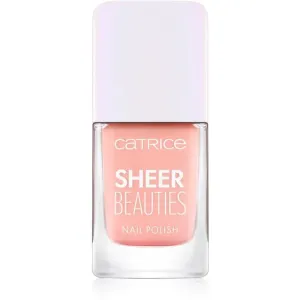 Catrice Sheer Beauties Nagellack Farbton 050 - Peach For The Stars 10,5 ml