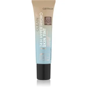Catrice Clean ID 24 H Hyper Hydro Hydratisierendes Make Up für empfindliche Haut Farbton 090 Warm Walnut 30 ml