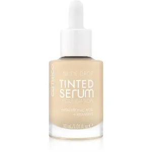 Catrice Nude Drop Tinted Serum Foundation pflegende Make-up Foundation Farbton 001N 30 ml