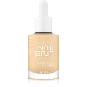 Catrice Nude Drop Tinted Serum Foundation pflegende Make-up Foundation Farbton 005W 30 ml