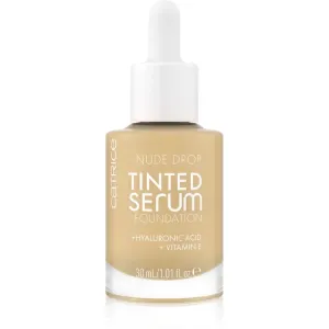 Catrice Nude Drop Tinted Serum Foundation pflegende Make-up Foundation Farbton 020W 30 ml