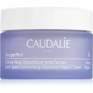 Caudalie Nachtcreme gegen Pigmentflecken Vinoperfect (Dark Spot Glycolic Night Cream) 50 ml