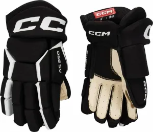 CCM TACKS AS 550 SR Eishhockey Handschuhe, schwarz, größe 13
