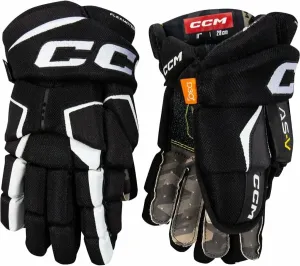 CCM Tacks AS-V JR 12 Black/White Eishockey-Handschuhe