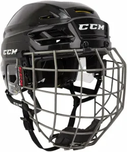 CCM TACKS 310C SR COMBO Hockey Helm, schwarz, größe S