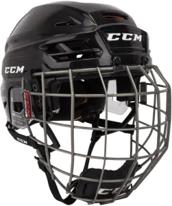 CCM Tacks 710 Combo SR Schwarz S Eishockey-Helm