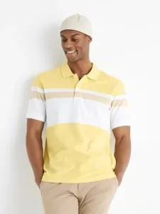 Celio Bebar Polo T-Shirt Gelb