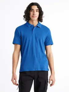 Celio Dechris Polo T-Shirt Blau