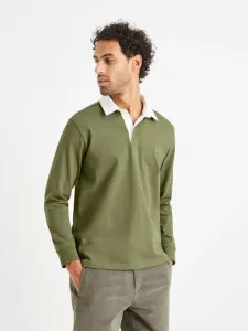 Celio Vemix Polo T-Shirt Grün #252682
