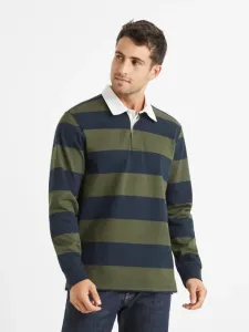 Celio Verugby Polo T-Shirt Grün #252389