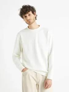 Celio Beprix Sweatshirt Weiß