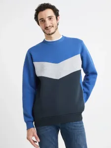 Celio Vever Sweatshirt Blau #244483