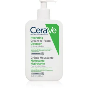 CeraVe Cleansers schäumende Reinigungscreme für normale und trockene Haut 473 ml