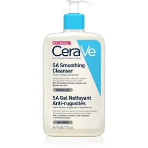 CeraVe SA Reinigungs- und Enthärtungsemulsionen für normale und trockene Haut 473 ml
