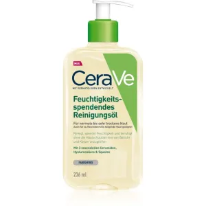 CeraVe Reinigungsschaumöl mit feuchtigkeitsspendender Wirkung (Hydrating Foaming Oil Cleanser) 236 ml