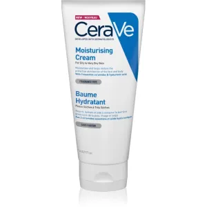 CeraVe Moisturizers feuchtigkeitspendende Creme für Gesicht und Körper für trockene und sehr trockene Haut 177 ml