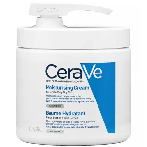 CeraVe Feuchtigkeitscreme für trockene und sehr trockene Haut (Moisturizing Cream) 454 g