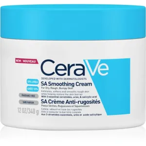 CeraVe Feuchtigkeitsspendende Erweichungscreme für trockene bis sehr trockene Haut SA (Smoothing Cream) 340 g