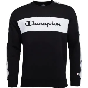 Champion AMERICAN TAPE CREWNECK SWEATSHIRT Herren Sweatshirt, schwarz, größe XL