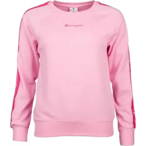 Champion CREWNECK SWEATSHIRT Damen Sweatshirt, rosa, größe M