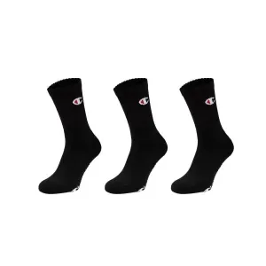 Champion 3PK CREW SOCKS Unisex  Socken, schwarz, größe 35/38