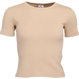 Champion AMERICAN CLASSICS CREWNECK T-SHIRT Damenshirt, beige, größe L