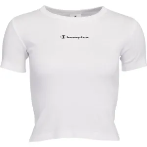 Champion AMERICAN CLASSICS CREWNECK T-SHIRT Damenshirt, weiß, größe L