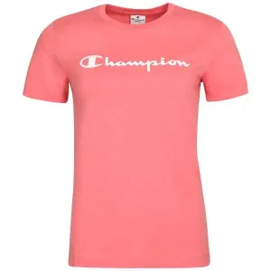 Champion CREWNECK T-SHIRT Damenshirt, rosa, größe L