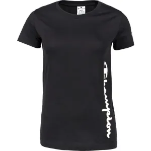 Champion CREWNECK T-SHIRT Damenshirt, schwarz, größe S #1022881