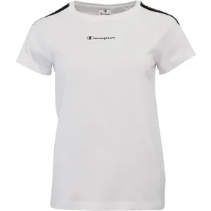 Champion CREWNECK T-SHIRT Damenshirt, weiß, größe S
