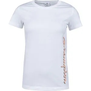 Champion CREWNECK T-SHIRT Damenshirt, weiß, größe XS