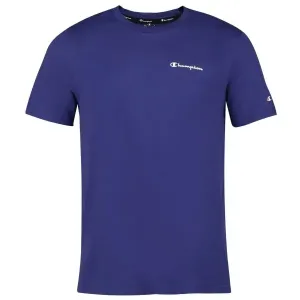Champion CREWNECK T-SHIRT Herrenshirt, blau, größe S