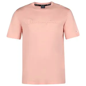 Champion CREWNECK T-SHIRT Herrenshirt, rosa, größe L