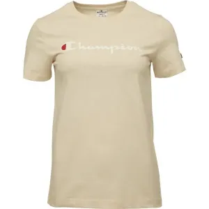 Champion LEGACY Damen T Shirt, beige, größe M