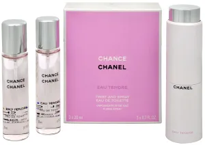 Chanel Chance Eau Tendre Eau de Toilette für Damen 3 x 20 ml