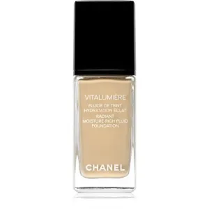 Chanel Vitalumière Radiant Moisture Rich Fluid Foundation aufhellendes, feuchtigkeitsspendendes Foundation Farbton 20 - Clair 30 ml