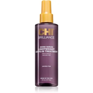 CHI Brilliance Shine Serum Lightweight Leave-in Ttreatment leichtes Serum für glänzendes und geschmeidiges Haar 177 ml
