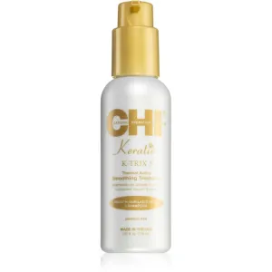 CHI Keratin K-Trix 5 Thermal Active Smoothing Treatment glättende Styling-Milch für raues und widerspenstiges Haar 116 ml