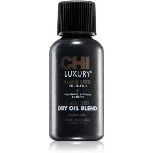 CHI Luxury Black Seed Oil Dry Oil Blend pflegendes Trockenöl für das Haar 15 ml