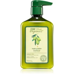 CHI Naturals with Olive Oil Hair & Body Conditioner Conditioner für Haare und Körper 340 ml