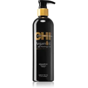 CHI Argan Oil Shampoo Shampoo mit ernährender Wirkung für trockenes und beschädigtes Haar 340 ml
