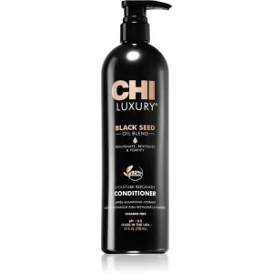 CHI Luxury Black Seed Oil Moisture Replenish Conditioner feuchtigkeitsspendender Conditioner für die leichte Kämmbarkeit des Haares 739 ml