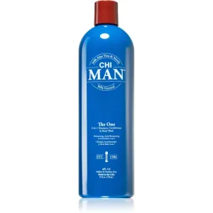 CHI Man The One 3-in-1 Shampoo, Conditioner & Body Wash Shampoo, Conditioner und ein Duschgel für Männer 739 ml