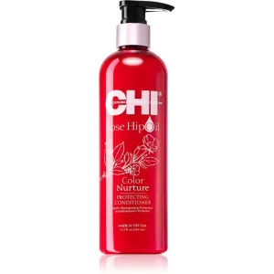 CHI Rose Hip Oil Color Nurture Protecting Conditioner schützender Conditioner für gefärbtes Haar 355 ml