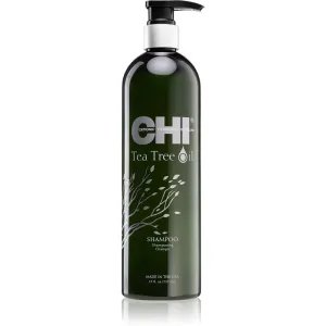 CHI Tea Tree Oil Shampoo Reinigungsshampoo für schnell fettendes Haar 739 ml