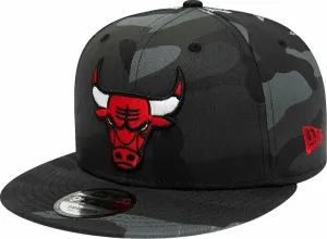 New Era Chicago Bulls Team Camo 9Fifty Schildmütze Grau