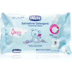 Chicco Cleansing Wipes Blue sanfte Feuchttücher für Kleinkinder 16 St